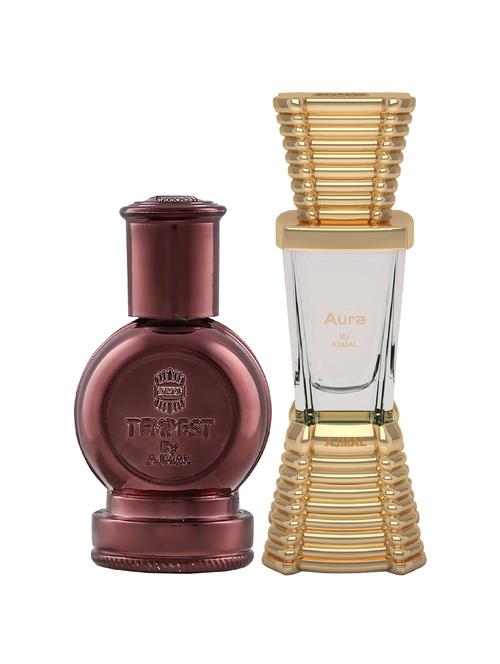 ajmal tempest cp alcohol-free attar 12ml for unisex and aura cp alcohol-free attar 10ml for unisex 2 parfum testers free - 17147157 - Very Small Image - 1