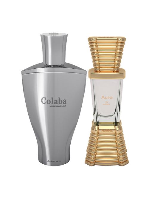ajmal colaba mukhallat cp 14ml for unisex and aura cp 10ml for unisex 2 parfum testers free - 17147168 - Very Small Image - 1