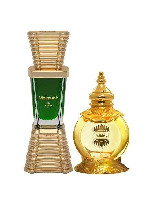ajmal majmua cp 10ml for unisex and mukhallat al wafa cp 12ml for unisex + 2 parfum testers free - 17147219 - Very Small Image - 1
