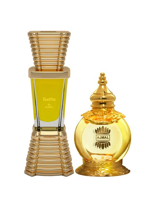 ajmal selfie cp 10ml for men and mukhallat al wafa cp 12ml for unisex + 2 parfum testers free - 17147223 - Very Small Image - 1