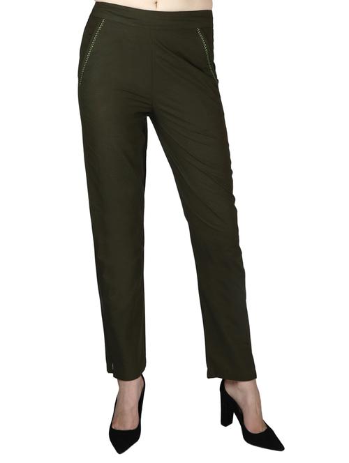 high rise flat front trouser - 17149153 - Very Small Image - 1