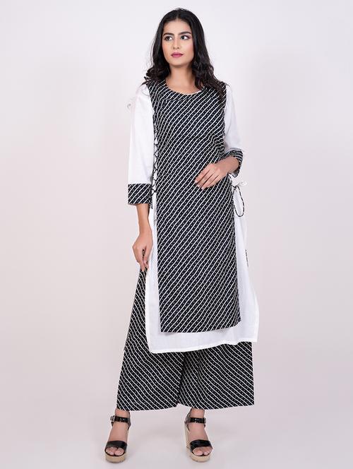 striped layered kurta - 17149751 - Very Small Image - 1