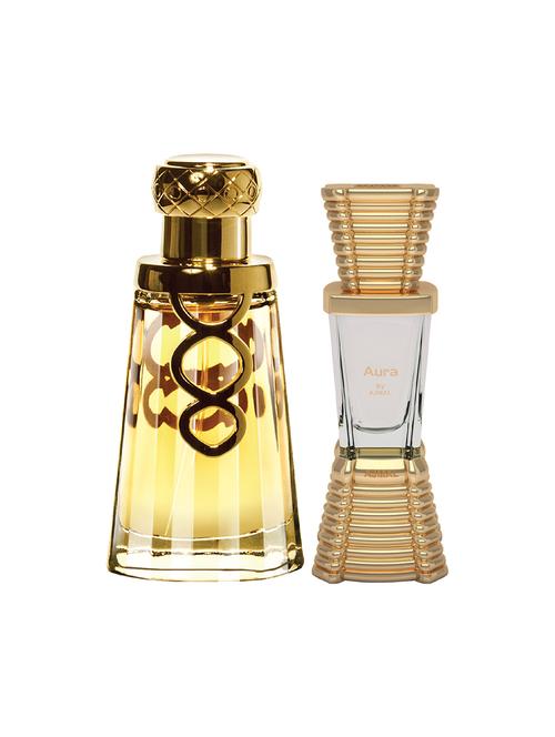 ajmal khallab edp oudh 50ml for unisex and aura concentrated oil alcohol-free attar 10ml for unisex + 2 parfum testers free - 17150007 - Very Small Image - 1