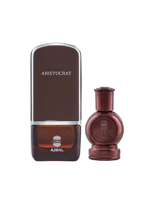 ajmal aristocrat edp 75ml for men and tempest concentrated oil alcohol-free attar 12ml for unisex + 2 parfum testers free - 17150056 - Very Small Image - 1