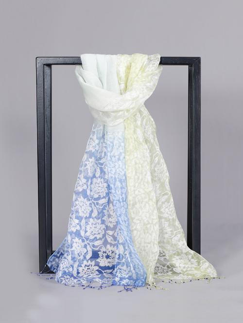 floral printed dupatta - 17151422 - Very Small Image - 1