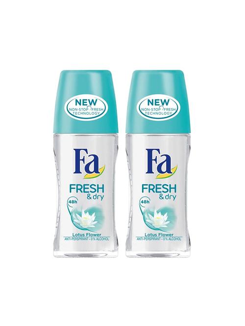 fresh and dr fa roll on deodrants (pack of 2) - 17151566 - Very Small Image - 1