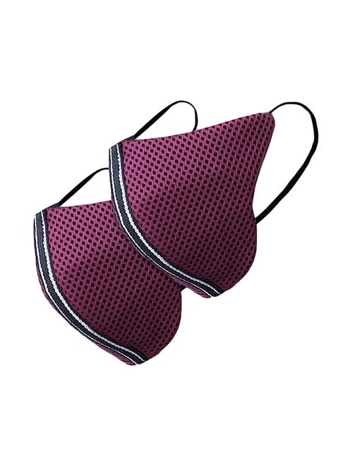 purple polypropylene anti-pollution men mask (pack of 2) - 17151871 - Very Small Image - 1