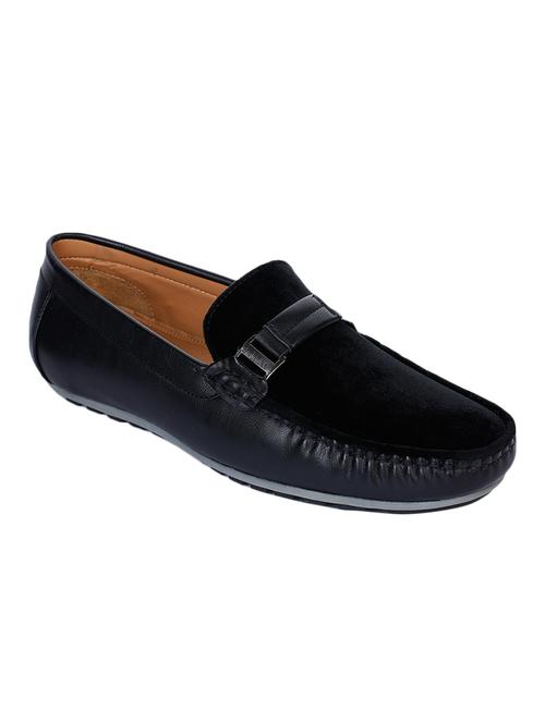 black suede slip on loafers - 17153884 - Very Small Image - 1