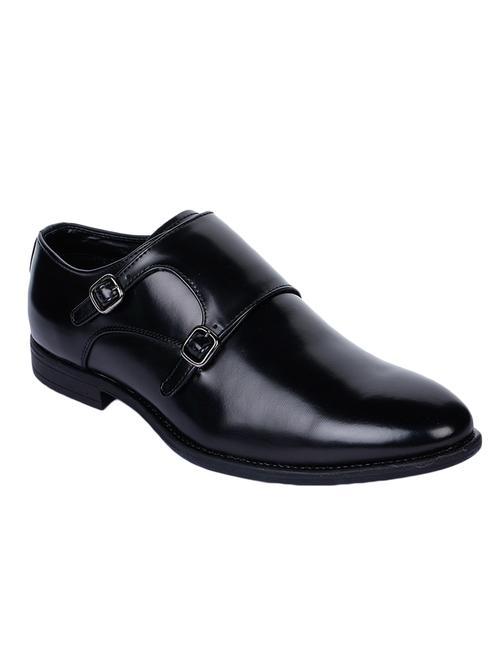 black leather slip on ons - 17153957 - Very Small Image - 1