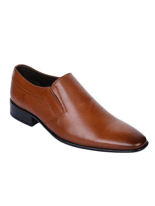 tan leather slip on ons - 17153961 - Very Small Image - 1