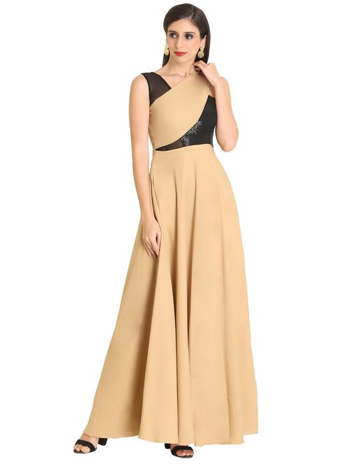 sequin detail party gown - 17154565 - Very Small Image - 1
