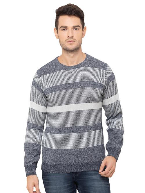 grey striped t-shirt - 17154954 - Very Small Image - 1