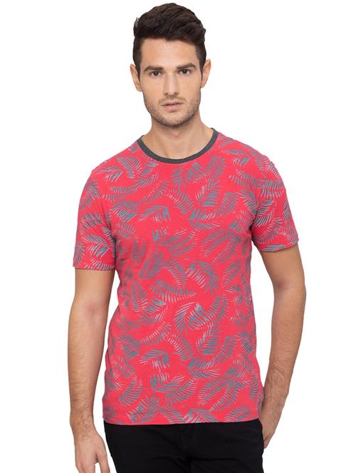 pink printed t-shirt - 17154970 - Very Small Image - 1