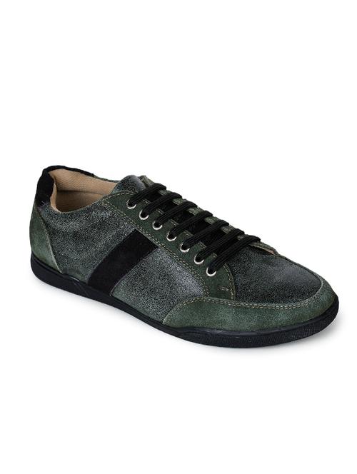 green striped lace up sneakers - 17156718 - Very Small Image - 1
