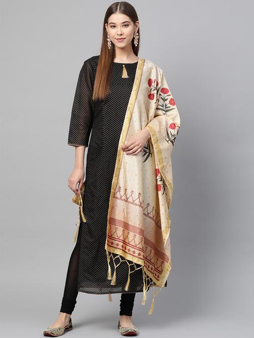 pastel printed dupatta - 17159967 - Very Small Image - 1