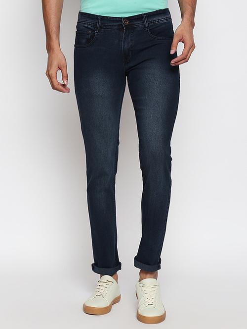 grey light washed denim jeans - 17161735 - Very Small Image - 1