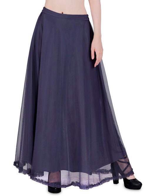 high rise flared skirt - 17163668 - Very Small Image - 1