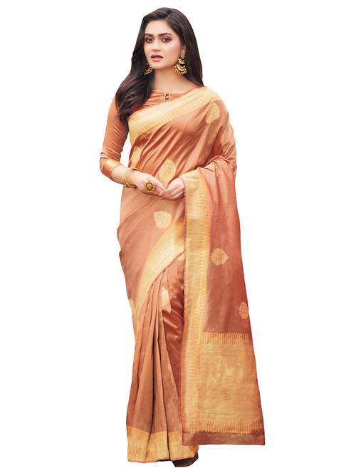 self design woven saree - 17164359 - Very Small Image - 1