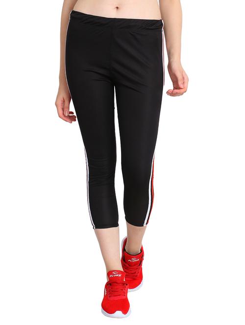 black polyester leggings - 17165052 - Very Small Image - 1