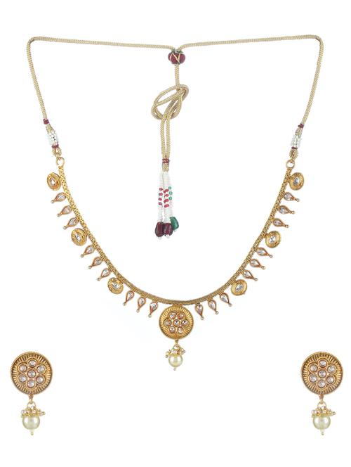 gold necklaces and earring - 17165767 - Very Small Image - 1