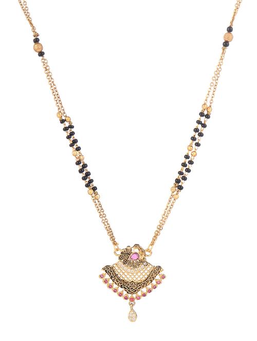 multi colored metal mangalsutra - 17165808 - Very Small Image - 1
