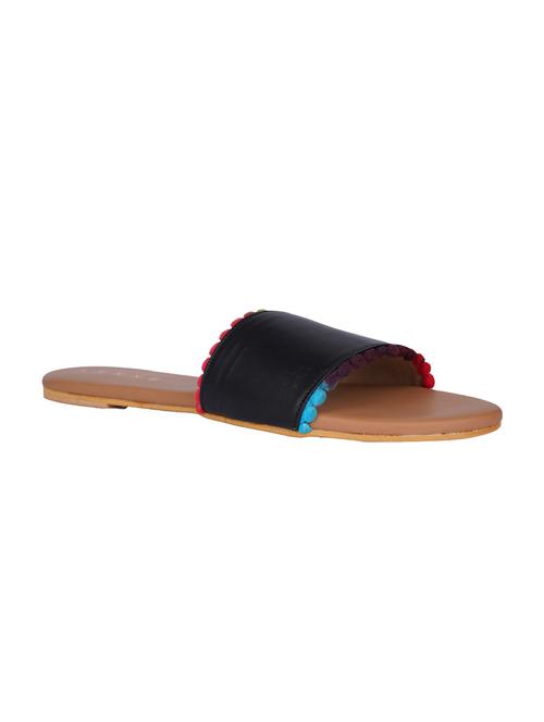 black slip on sandals - 17167547 - Very Small Image - 1