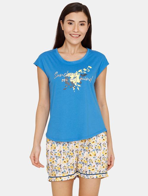 printed shorts set - 17167623 - Very Small Image - 1