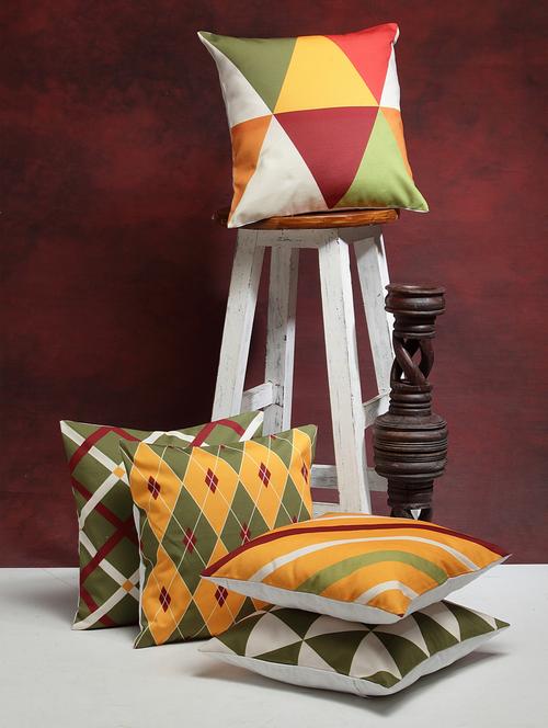 polyester cushion covers (set of 5) - 17167656 - Very Small Image - 1