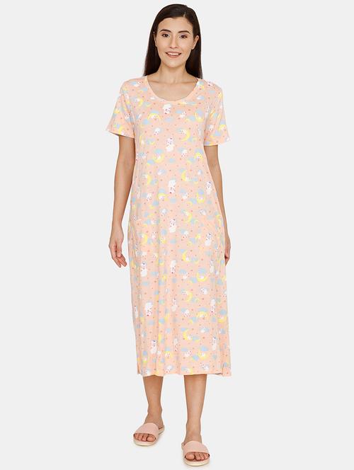 quirky print sleepshirt - 17168486 - Very Small Image - 1
