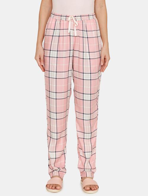 tie front checkered pajama - 17168535 - Very Small Image - 1