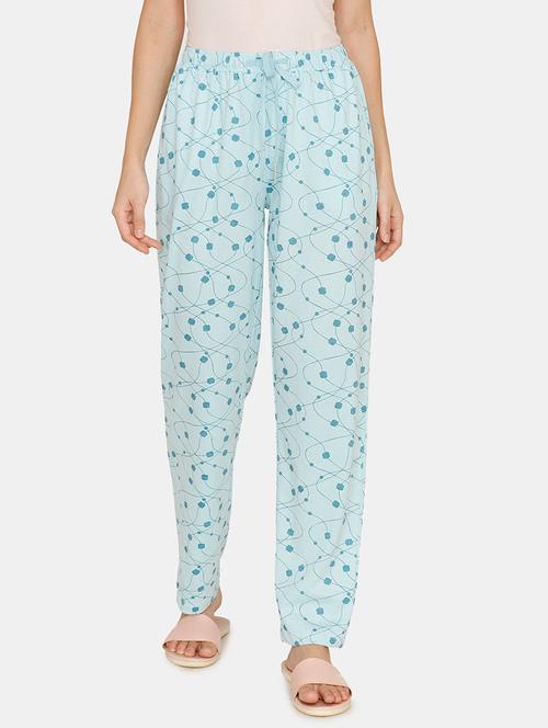 drawstring waist printed pajama - 17168539 - Very Small Image - 1