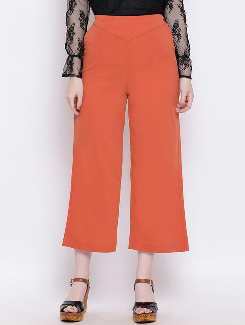 high rise wide leg trouser - 17169560 - Very Small Image - 1
