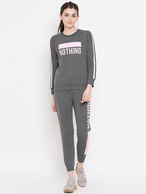 printed joggers set - 17170384 - Very Small Image - 1