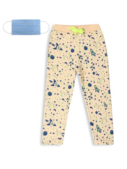 yellow cotton track wear with free mask - 17171812 - Very Small Image - 1