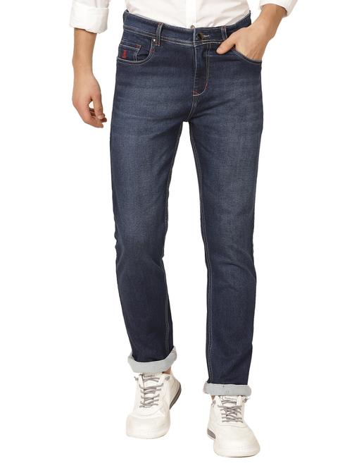 mens slim fit plain jeans - 17172153 - Very Small Image - 1