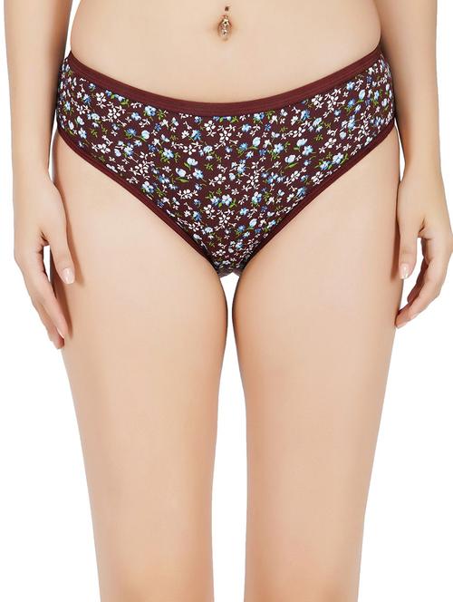 mid rise printed regular panty - 17172692 - Very Small Image - 1