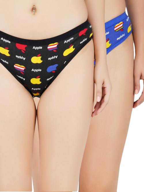 set of 2 printed panties - 17172700 - Very Small Image - 1