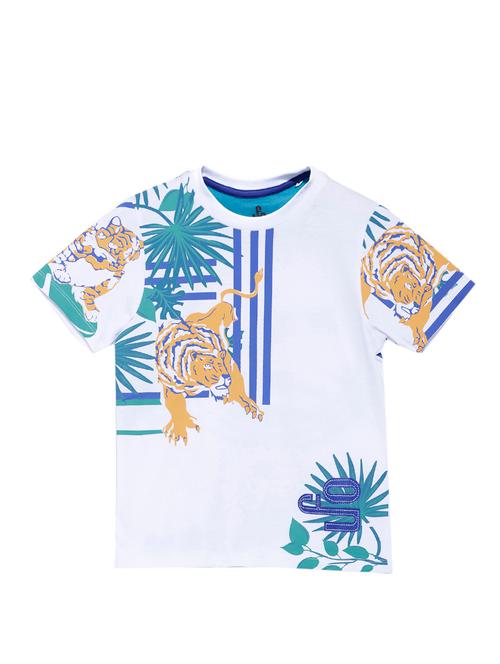 white cotton tshirt - 17173109 - Very Small Image - 1