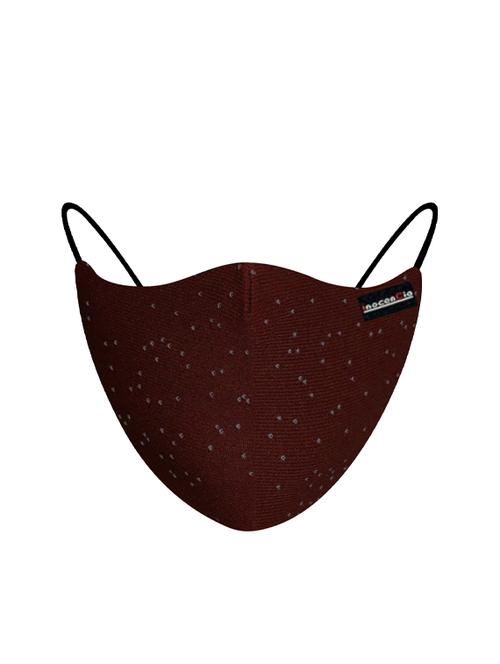 red cotton antipollution women mask - 17177182 - Very Small Image - 1