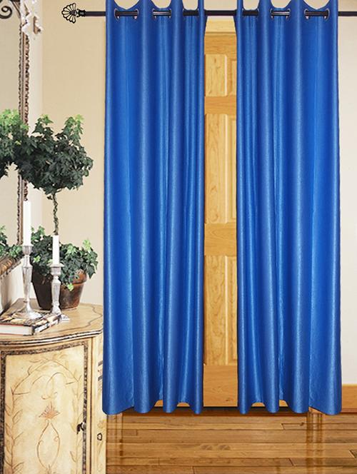 polyester 5 feet door curtain (pack of 2) - 17180851 - Very Small Image - 1