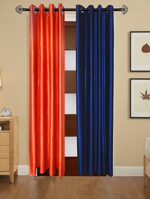 polyester 5 feet door curtain (pack of 2) - 17180957 - Very Small Image - 1