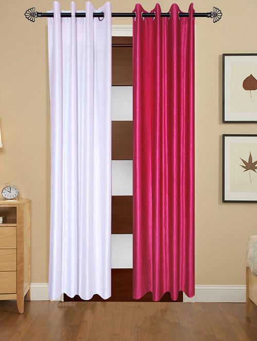 polyester 5 feet door curtain (pack of 2) - 17180965 - Very Small Image - 1