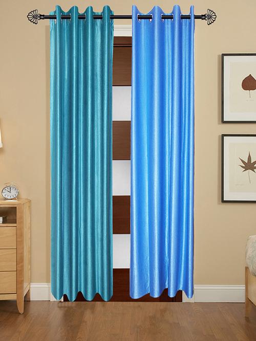 polyester 5 feet door curtain (pack of 2) - 17180972 - Very Small Image - 1