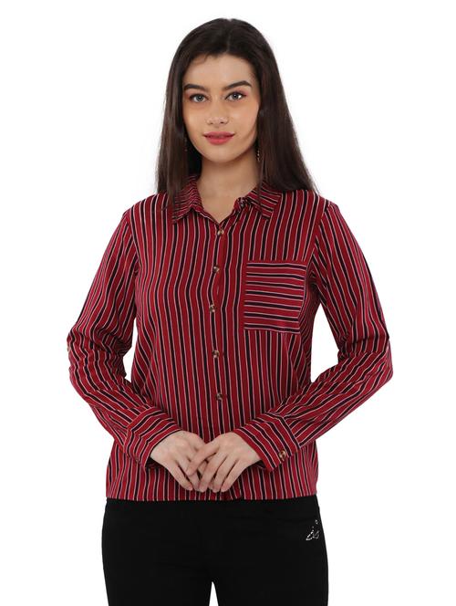 striped regular shirt - 17183035 - Very Small Image - 1
