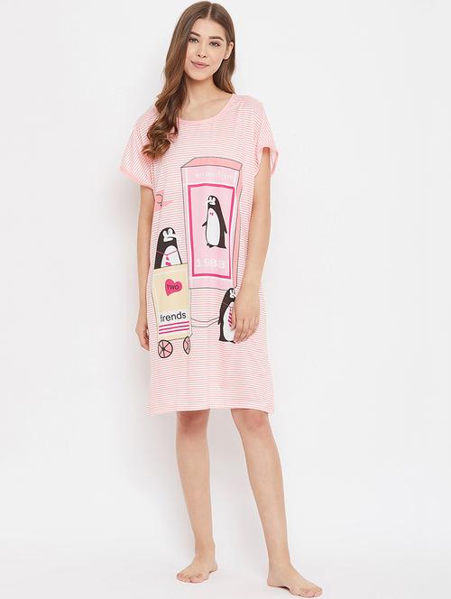 quirky print sleepshirt - 17184226 - Very Small Image - 1