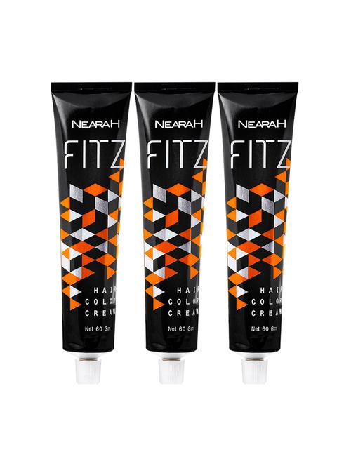 berina n6 medium golden brown fitz hair color cream pack of 3 - 17184401 - Very Small Image - 1