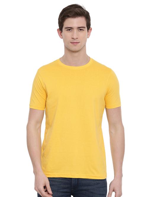 yellow solid t-shirt - 17185415 - Very Small Image - 1