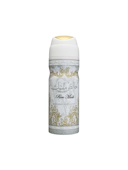 lattafa pure musk 200ml deodorant - 17192783 - Very Small Image - 1