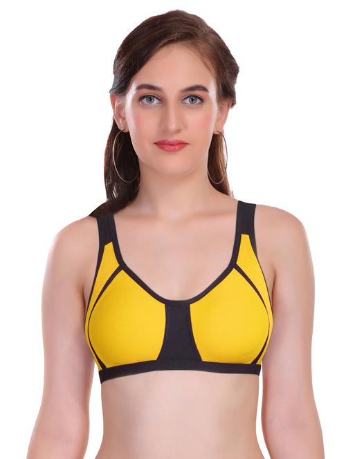 color block sports bra - 17192788 - Very Small Image - 1