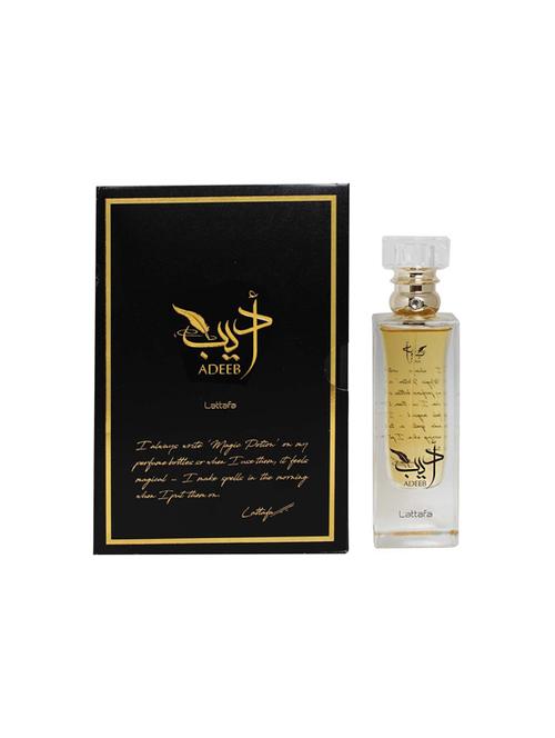 lattafa adeeb eau de parfum, 100ml - 17192858 - Very Small Image - 1